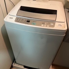 洗濯機　引き取ってくれた方はソーダストリーム(炭酸ガスも半分以上...