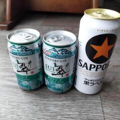 ビールとチューハイ