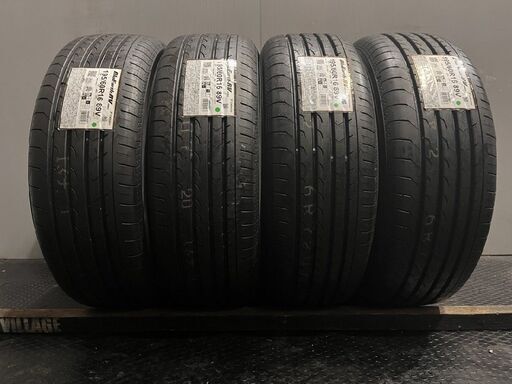 新品 YOKOHAMA BluEarth RV-03 195/60R16 16インチ 夏タイヤ 4本 21年製 シトロエン/C3エアクロスSUV セレナ等　(VTF880)