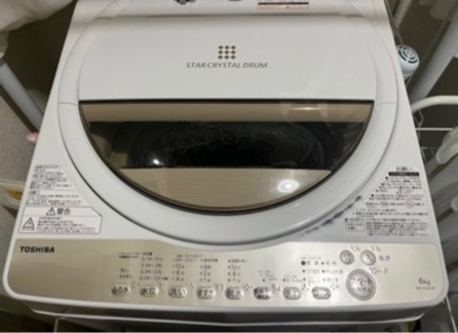 TOSHIBA 洗濯機　2020年購入