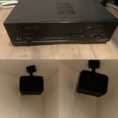 アンプとスピーカーセット