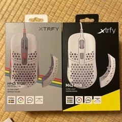 Xtrfy M42 RGB 両手用 左右対称ゲーミングマウス＃ホ...