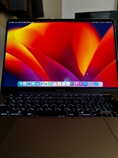 MacBook pro 16インチ　2019