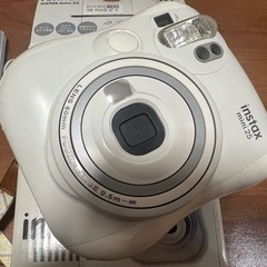 instax mini25 ホワイト + film10 sheetsの画像