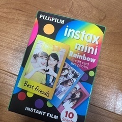 instax mini25 ホワイト + film10 sheetsの画像