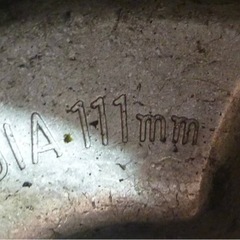 大幅値下げ！！希少　郵政カブMD50 フロントホイール　14インチの画像