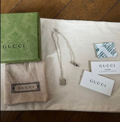 値下げ中ですGUCCI  グッチ　ネックレス　1度のみ使用