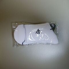 ダンロップのソックス（白地に赤）未開封の未使用品 2足で800円 三重県津市の画像