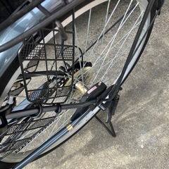 自転車 ママチャリ の画像