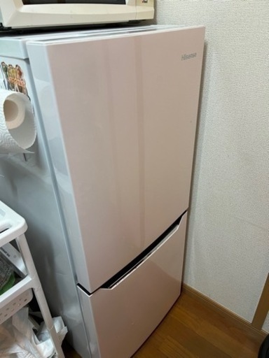 【中古品】ハイセンス 冷蔵庫 2019年制 HR-D1302