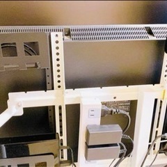  取引き先決定　テレビ台、HDD3台付き REGZA 4Kの画像