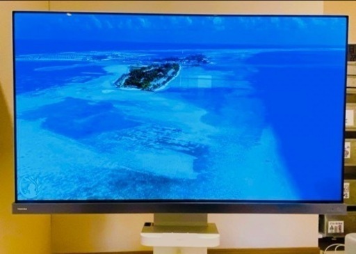 取引き先決定　テレビ台、HDD3台付き REGZA 4K