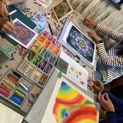 パステル曼荼羅教室の画像