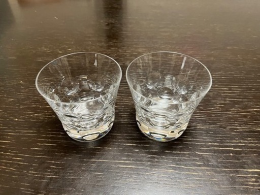【超美品】高級バカラグラスのペアセット