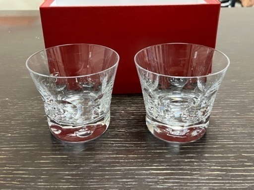 【超美品】高級バカラグラスのペアセット