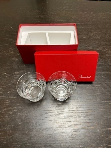 【超美品】高級バカラグラスのペアセット