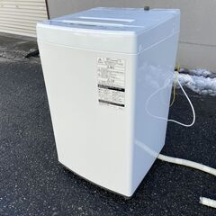 ★動作〇★ 洗濯機 東芝 AW-45M7 4.5kg 2019年製 550×534×934mm