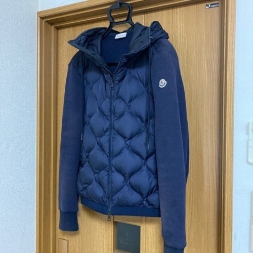 モンクレール ハイブリッド ネイビー メンズ Mサイズ