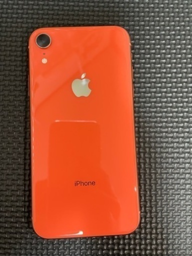【本体のみ】iPhoneXR coral 128GB SIMロック解除済み