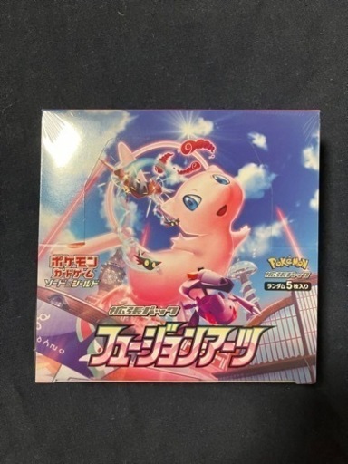 ポケモンカード　フュージョンアーツ　シュリンク付き　未開封BOX