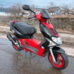 実働 希少 水冷 2スト キムコ SUPER9S 原付 スクータ...