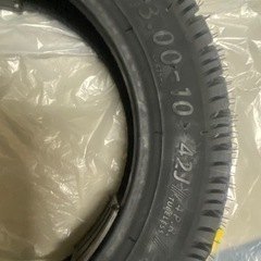 値下げ！スノータイヤ　2本セット　スクーター用　未使用の画像