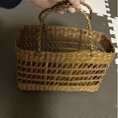 カゴバックの画像
