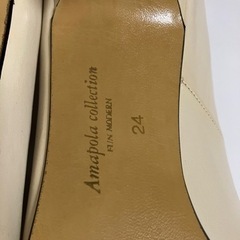 【値下】パンプス・amapola collection FUN MODERN/アマポーラ・コレクション■24.0cmの画像