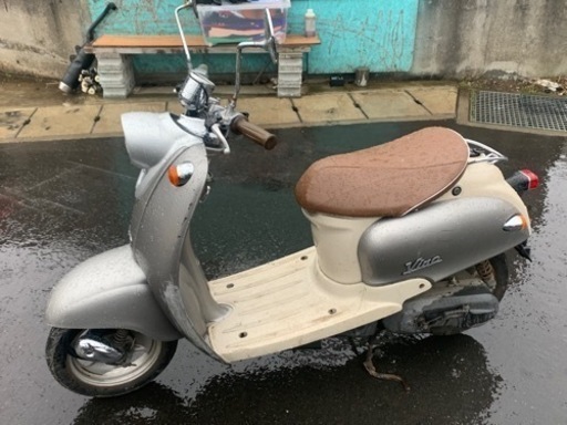 可愛くて速いYAMAHAビーノ　軽整備バッテリー新品‼️