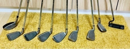 ☆大阪市内引き取り☆初心中級者向け☆キャロウェイ アイアン7本/ BIG BERTHA・ミズノFW 1本　計8本セット