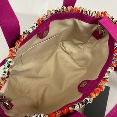 【未使用品タグつき】 ジムトンプソン カラフルデニム 2wayショルダーバッグの画像