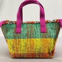 【未使用品タグつき】 ジムトンプソン カラフルデニム 2wayショルダーバッグの画像