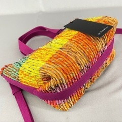 【未使用品タグつき】 ジムトンプソン カラフルデニム 2wayショルダーバッグの画像