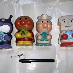 アンパンマン　貯金箱　非売品　信用金庫　4体セットの画像