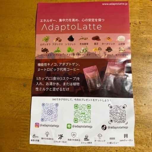 アダプト　ラテ(ココア味)