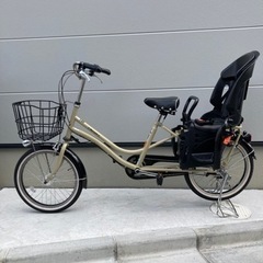 【取引中】子乗せ　非電動子乗せ自転車　2人乗り