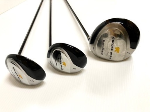 【SOLD OUT！】◆GOLDEN BEAR◆ゴルフクラブ フルセット＋ キャディバッグ＋豪華付属品