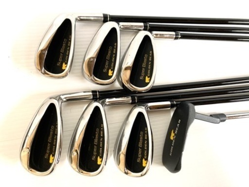 【SOLD OUT！】◆GOLDEN BEAR◆ゴルフクラブ フルセット＋ キャディバッグ＋豪華付属品