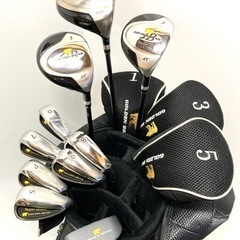 【SOLD OUT！】◆GOLDEN BEAR◆ゴルフクラブ フルセット＋ キャディバッグ＋豪華付属品の画像