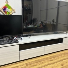 テレビ台(テレビボード) 180㎝×奥行45.5㎝×高さ38㎝　元は61,200円