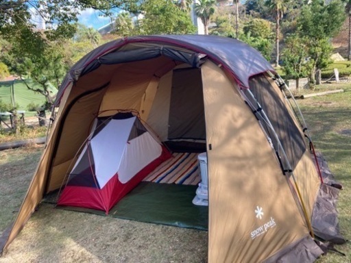 【値下げ中】スノーピーク　テント　エルフィールド　マットシート付き