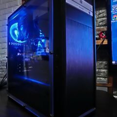 ブルーのケースファン付けました！GIGABYTE EP45-UD...
