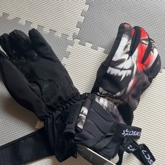 プロテクター付き タグ有り スキー グローブ スノボ 防寒 手袋 手首サポーター付き 滑り止め 男女兼用の画像