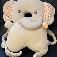 安心クッション　ぞうさん　やわらか生地タイプの画像