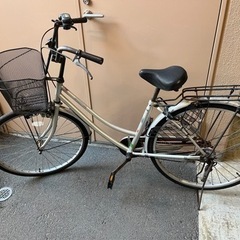 自転車　ママチャリ　決まりました