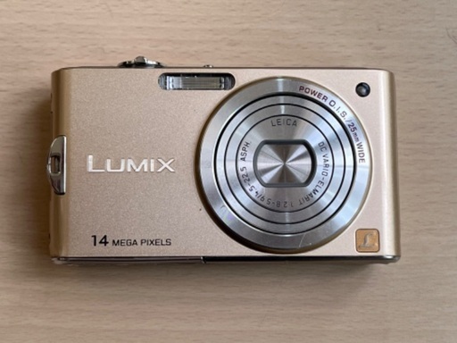 デジタルカメラ Panasonic LUMIX ゴールド