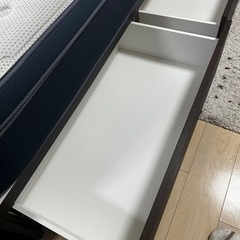 ※再値下げ※【ニトリ】シングルベッド＊収納・２口コンセント付きの画像