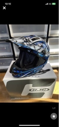 正規品 HJC モトクロス オフロード ヘルメット 新品