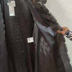 【新品未使用品】カシミヤ100%、ミンクコートの画像
