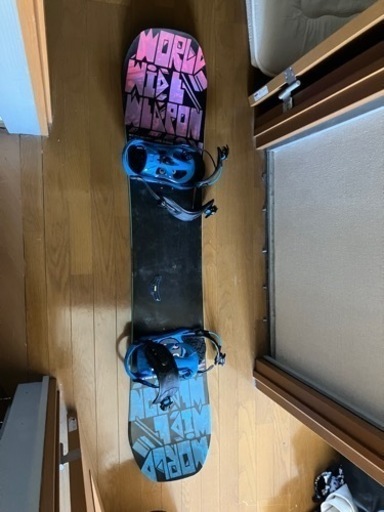 K2 WWW スノーボード　板　158cm ビンディング付き